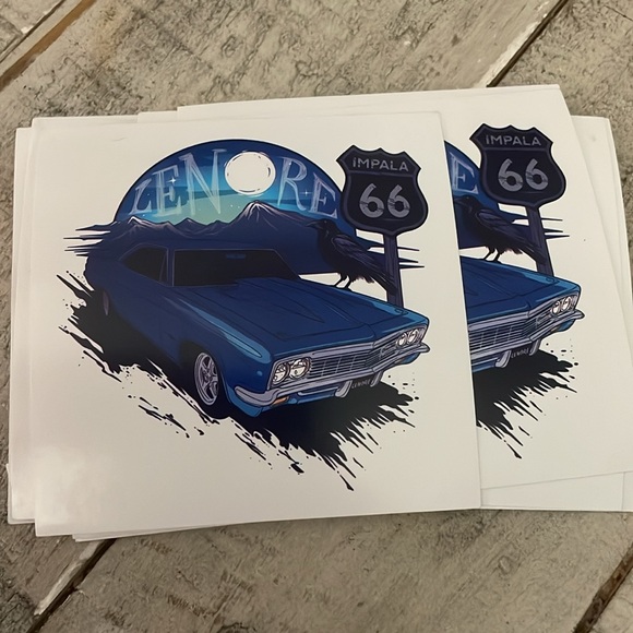 Lenore The Impala Men’s Medium Car Shirt - Picture 8 of 8